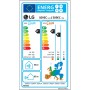 Lg S09EC Standard Plus, Climatisation R32 Inverter Reversible 3 kW, jusqu'à 40 m², WiFi intégré