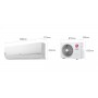 Lg S24EC Standard Plus, Climatisation R32 Inverter Reversible 7 kW, jusqu'à 120 m², WiFi intégré