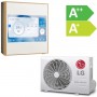 Lg A09GA2 ArtCool Gallery Premium LCD, Climatisation R32 Inverter Reversible 3 kW, jusqu'à 40 m², Purificateur et WiFi incluse