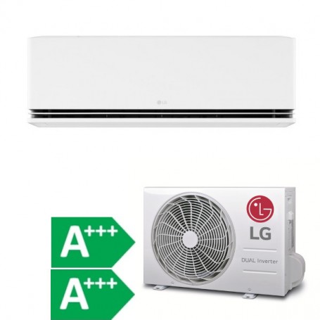 Lg H09S1PA Premium, Climatiseur + Purificateur Air, R32 Inverter Super Chauffage 3kW, jusqu'à 40 m², WiFi intégré, Classe A+++