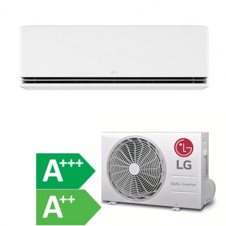 Lg H09S1DA Deluxe, Climatiseur + Purificateur Air UV nano, R32 Inverter Reversible 3 kW, jusqu'à 40 m², WiFi intégré