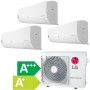 Lg Climatisation Tri-Split R32 Inverter 6 kW Reversible, jusqu'à 110 m², WiFi intégré (Purificateur Air en option)