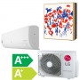 Lg Climatisation Bisplit R32 Inverter Reversible 2.5+3.5 kW ArtCool Gallery, jusqu'à 30+50 m², WiFi incluse