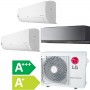 LG ArtCool Climatisation Tri-Split R32 Inverter 6 kW Reversible, jusqu'à 110 m², WiFi intégré (Purificateur Air en option)