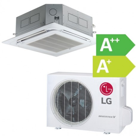 Lg CT09F Climatiseur à Cassette, R32 Inverter Reversible 2.5 kW, jusqu'à 40 m² (WiFi en option)