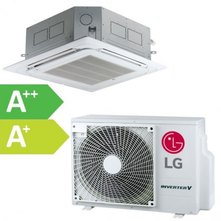 Lg CT24F Climatiseur à Cassette, R32 Inverter Reversible 7 kW, jusqu'à 120 m² (WiFi en option)